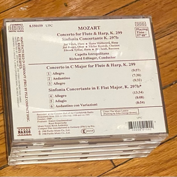 Mozart Concerto CD Set - Picture 2 of 2
